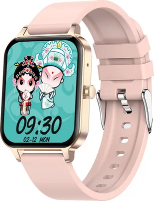 Image de INF Montre connectée MX7 : Appels Bluetooth et suivi de la santé Or