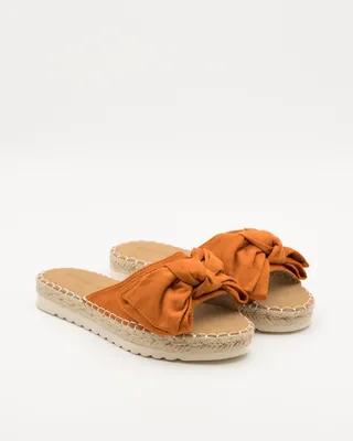 Produktbild von Slippers Oranje Suedine Strik