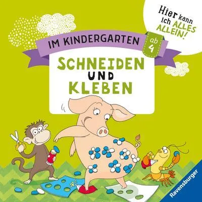 Immagine prodotto di Im Kindergarten: Schneiden und Kleben