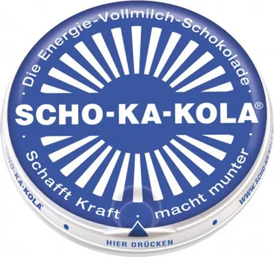 Einzelbild SCHO-KA-KOLA Vollmilch, 10 Dosen a 100g Energieschokolade