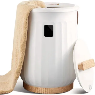 Obrázok produktu pre Ohrievač uterákov Happyment - Elektrický - 20?L - Biely - S detskou poistkou