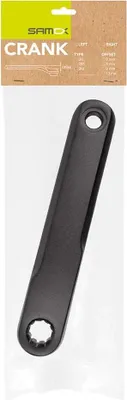 Produktbild von Samox 13 Offset 170 Mm Bni Mini-isis Bosch Gen3 Shape 1 Linke Kurbel Silber 170 mm Silber 170 mm