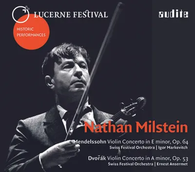 Zdjęcie produktu dla Nathan Milstein gra Mendelssohna i Dvoraka