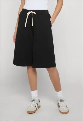 Image de Short en molleton Urban Classics pour femme, noir, taille S