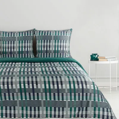 Produktbild von Eurofirany Bettwäschegarnitur Bettwäsche Satin  NIKA 47 220x200 cm 3 TLG SET: mit 2 Kissenbezüge 70x80 cm