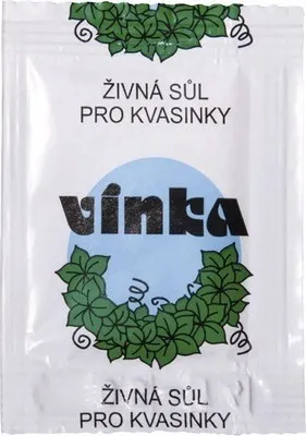 Obrázek produktu pro Živná sůl VINKA pro kvasinky 1,6g