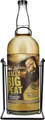 Produktbild von Douglas Laing BIG PEAT Islay Blended Malt mit Schwenkständer 46 %  4,50 lt.