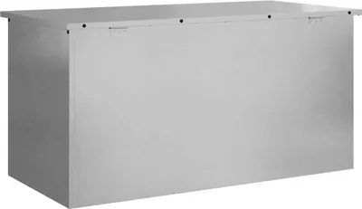 Immagine prodotto di Scatola di Stoccaggio Esterno Argento 100 x 50,5 x 50 cm