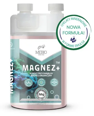 Produktbild von Mebio Magnez+ Flüssiges Ergänzungsfuttermittel Pferd Mit Organischem Magnesium Für Muskeln Pferd Und Nerven, 2 Kg