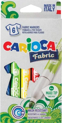 Produktbild von Carioca Cromatex, Extradick, Mehrfarbig, Rundspitze, 6 mm, Rund, Italien