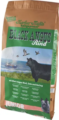 Produktbild von Markus Mühle Hund | Black Angus | Junior | 15 kg