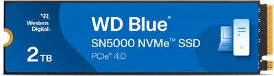 Zdjęcie produktu dla WD SSD M.2 (2280) 2TB Blue SN5000 PCIe 4.0/NVMe (Di)