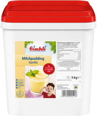 Produktbild von Frischli Milchpudding Vanilla aus feiner und fettarmer Milch 5000g