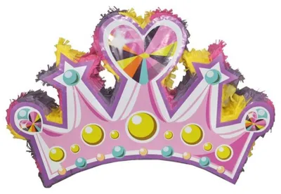 Immagine prodotto di Piñata  diadema principessa colorata - taglia unica