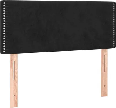 Produktbild von Kopfteil Schwarz 90x5x78/88 cm Samt