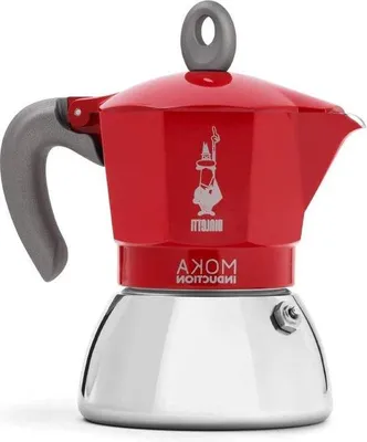 Immagine prodotto di Macchina da caffè automatica con 4 contenitori - 190 ml - Rossa