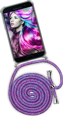 Produktbild von TWIST-Case + TWIST-Cord für Samsung Galaxy A5 (2017), Farbe:Crazy Unicorn (Silber)