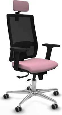Obrázek produktu pro Kancelářská židle s opěrkou hlavy Horna Traslack Piqueras y Crespo 2D086G2 Pink