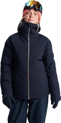 Produktbild von Roxy Damen Ski- Snowboardjacke SNOWYHILL PUFFY JK, Größe:L, Farben:true black