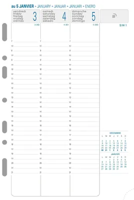Produktbild von Kalender 1 Woche 2 Seiten senkrecht 2027