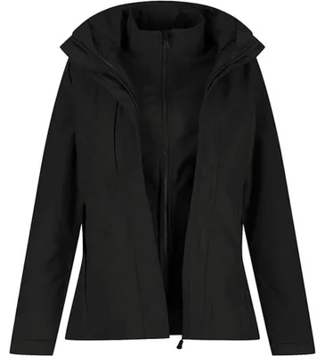 Produktbild von Regatta Professional Herren Kingsley 3 in 1 Jacke LT347 (S) (Schwarz)