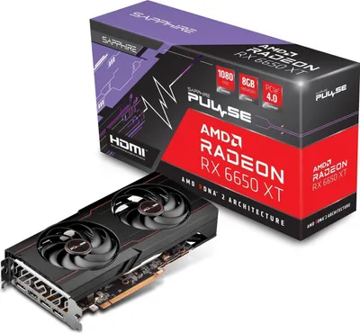 Image de Sapphire PULSE AMD RX 6650 XT GAMING OC - 8.192 MB