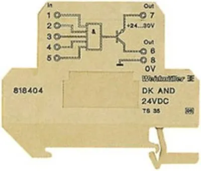 Obrázok produktu pre Weidmüllerova brána DK AND 35 24VDC 8184040000