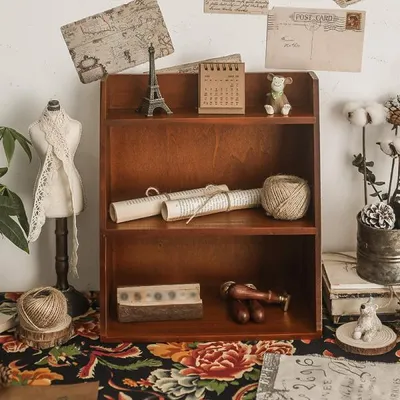 Produktbild von 360Home Kleines Vintage Holz Wandschrank Aufbewahrung Organisator MS-9068
