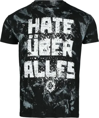 Produktbild von Kreator T-Shirt Herren Hate über alles batik Band-Merch, Bands 100% Baumwolle XXL