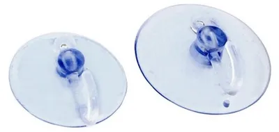 Produktbild von 10x Saughaken Saugnapf Saugknopf Haken transparent Handtuchhalter 40mm 50mm Ø40mm