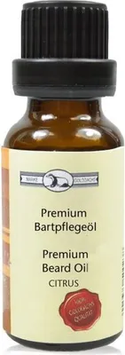 Image de Huile à barbe Golddachs ZITRUS en bouteille de verre