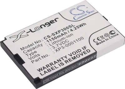 Produktbild von TECHTEK Akku Kompatibel mit [Socketmobile] Sonim XP3, für [Sonim] XP3 Ersetzt XP3-0001100