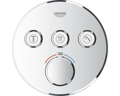 Obrázok produktu pre GROHE 29121000, Vaňa a sprcha, Otočné ventily, Kov, Chróm