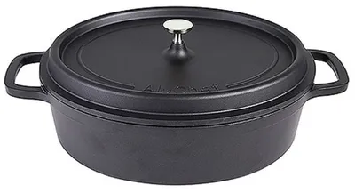 Produktbild von Contacto AluChef® Kochtopf Kasserolle, oval 35 cm x 29 cm