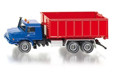 Image de Camion Siku Mercedes-Benz Zetros avec benne roulante ; 3546
