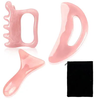 Immagine prodotto di Strumento Gua Sha per le fasce, grande, per massaggio manuale dei punti trigger, ideale per il rilassamento muscolare