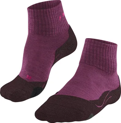 Produktbild von FALKE TK2 Wool Short Socken Damen burgundy 35-36