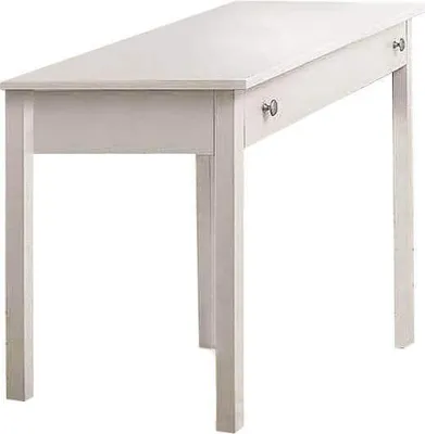 Immagine prodotto di Milani Home - Scrittoio In Legno Massello 114x51x80 - Bianco