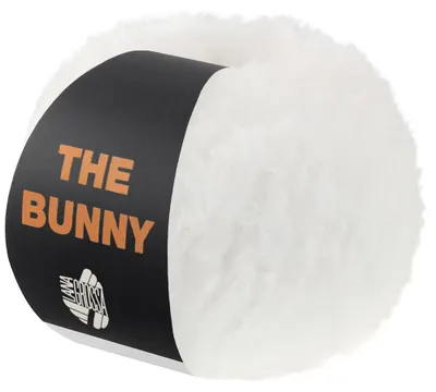 Produktbild von Lana Grossa THE BUNNY 100 g Weiches Effektgarn für Accessoires und Deko 120 m Farbe 001 - Weiß