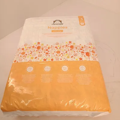 Produktbild von Mama Bear Windeln Babypflege Ultra Dry Größe 3 für 4 bis 9 kg 86 Stück Vorteil