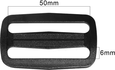 10 Kunststoff Regulatoren,59x36mm schwarz