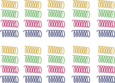 Image de Jouet en plumes pour chats, 40 pièces, kaufest & coloré, jouet interactif pour chats, animaux domestiques