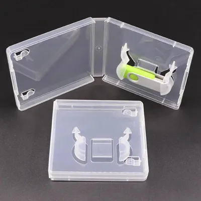 Produktbild von 5er Set USB-Stick Aufbewahrungsboxen – Transparent, Hartplastik, Schutz & Ordnung