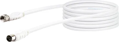Produktbild von Schwaiger KVCKHQ195 532, 5 m, F, IEC, Weiß