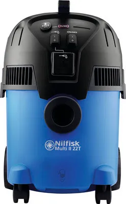Produktbild von Nilfisk MULTI II 22 T PREMIUM HOME EDITION, Trocken&Nass, Schwarz, Blau, 22 l, 20 kPa, 200 mbar, 5 m