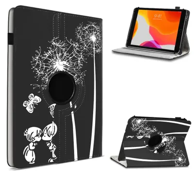 Produktbild von Tablet Hülle für OSCAL Pad 30 Tasche Schutzhülle Case 360 Grad Drehbar 10,1 CoverFarbe 360 Uni:Motiv 12
