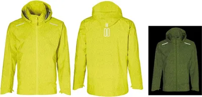 Image de Veste de pluie pour vélo BASIL hommes Skane HiVis, neon yellow