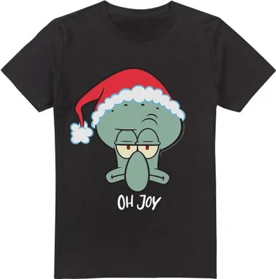 Obrázek produktu pro SpongeBob SquarePants - pánské tričko "Joy" - vánoční design TV6363 (S) (Black)