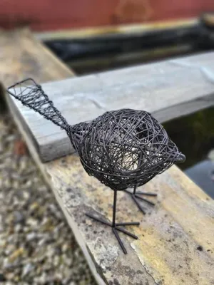 Produktbild von Drahtvogel Amira, schwarz
