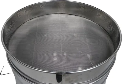 Zdjęcie produktu dla BENKA Sitko do miodu ze stali nierdzewnej, średnica 30 cm, sitko gruboziarniste do pojemników na miód o pojemności 30–50 kg, BAE01